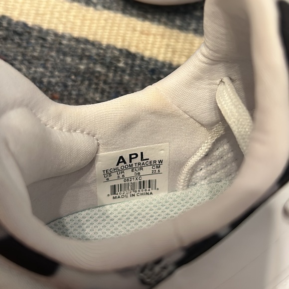 NEW APL White and Cheetah Sneakers - Picture 8 of 9